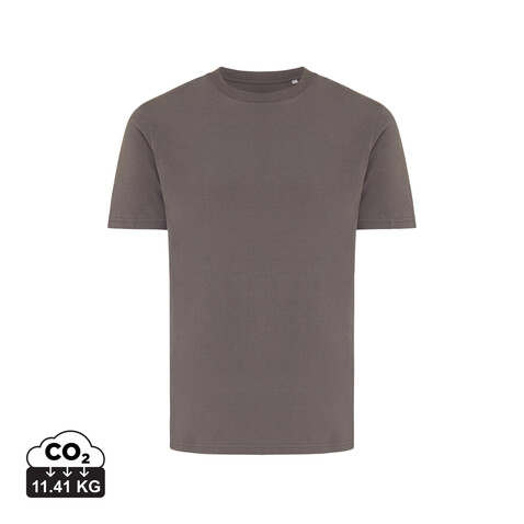 IQONIQ Brett T-Shirt aus recycelter Baumwolle anthrazit bedrucken, Art.-Nr. T9107.019.XXL