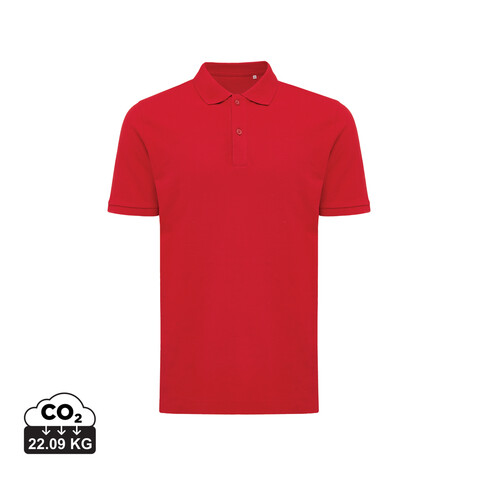 IQONIQ Yosemite Piqué-Poloshirt aus recycelter Baumwolle rot bedrucken, Art.-Nr. T9200.029.M IQONIQ Yosemite Piqué-Poloshirt aus recycelter Baumwolle rot bedrucken, Art.-Nr. T9200.029.M