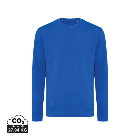 IQONIQ Zion Rundhals-Sweater aus recycelter Baumwolle Königsblau bedrucken, Art.-Nr. T9300.025.XL IQONIQ Zion Rundhals-Sweater aus recycelter Baumwolle Königsblau bedrucken, Art.-Nr. T9300.025.XL