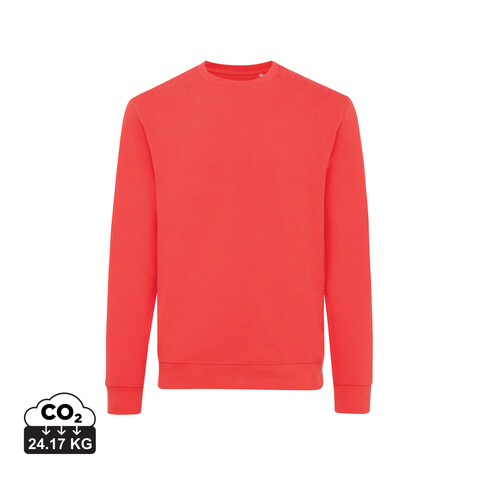 IQONIQ Zion Rundhals-Sweater aus recycelter Baumwolle luscious red bedrucken, Art.-Nr. T9300.008.XXXL IQONIQ Zion Rundhals-Sweater aus recycelter Baumwolle luscious red bedrucken, Art.-Nr. T9300.008.XXXL