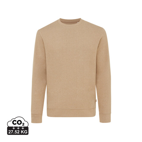 IQONIQ Denali ungefärbt. Rundhals-Sweater aus recycelter BW heather brown bedrucken, Art.-Nr. T9301.017.XXXL IQONIQ Denali ungefärbt. Rundhals-Sweater aus recycelter BW heather brown bedrucken, Art.-Nr. T9301.017.XXXL