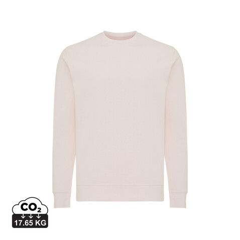 IQONIQ Etosha Lightweight Sweater aus recycelter Baumwolle cloud pink bedrucken, Art.-Nr. T9303.039.XXL