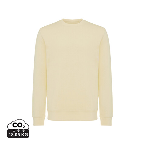 IQONIQ Etosha Lightweight Sweater aus recycelter Baumwolle cream yellow bedrucken, Art.-Nr. T9303.036.XXXL IQONIQ Etosha Lightweight Sweater aus recycelter Baumwolle cream yellow bedrucken, Art.-Nr. T9303.036.XXXL