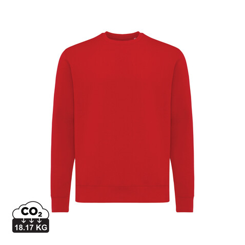 IQONIQ Etosha Lightweight Sweater aus recycelter Baumwolle rot bedrucken, Art.-Nr. T9303.029.XS IQONIQ Etosha Lightweight Sweater aus recycelter Baumwolle rot bedrucken, Art.-Nr. T9303.029.XS