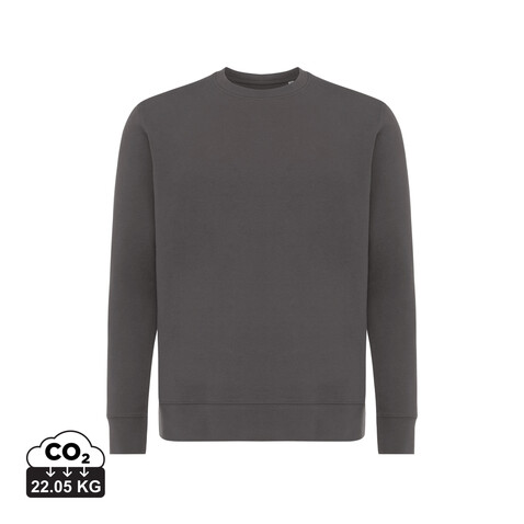 IQONIQ Etosha Lightweight Sweater aus recycelter Baumwolle anthrazit bedrucken, Art.-Nr. T9303.019.S IQONIQ Etosha Lightweight Sweater aus recycelter Baumwolle anthrazit bedrucken, Art.-Nr. T9303.019.S