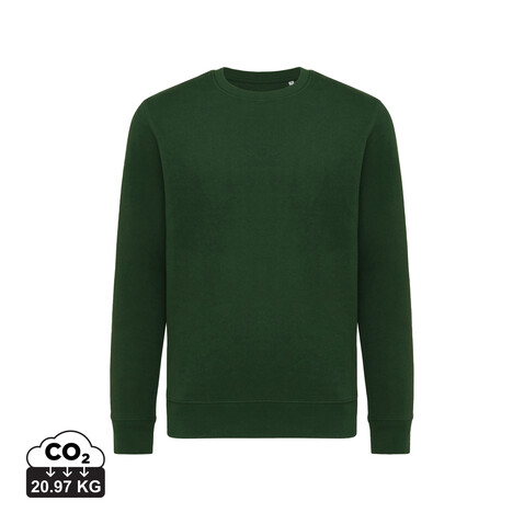 IQONIQ Etosha Lightweight Sweater aus recycelter Baumwolle forest green bedrucken, Art.-Nr. T9303.005.L IQONIQ Etosha Lightweight Sweater aus recycelter Baumwolle forest green bedrucken, Art.-Nr. T9303.005.L
