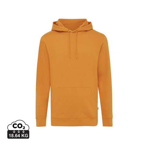 IQONIQ Jasper Hoodie aus recycelter Baumwolle sundial orange bedrucken, Art.-Nr. T9400.012.XS IQONIQ Jasper Hoodie aus recycelter Baumwolle sundial orange bedrucken, Art.-Nr. T9400.012.XS