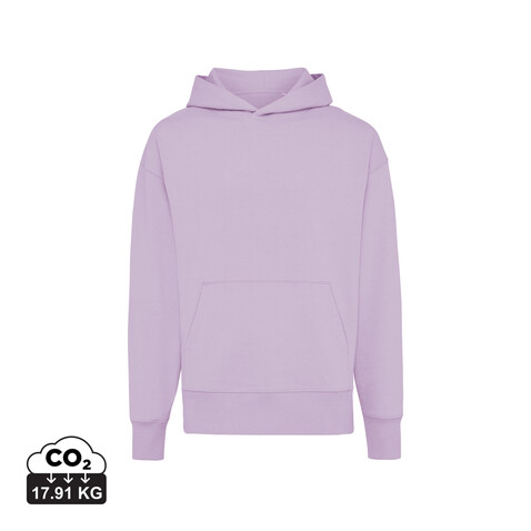 IQONIQ Yoho Relax-Hoodie aus recycelter Baumwolle lavender bedrucken, Art.-Nr. T9402.011.XL IQONIQ Yoho Relax-Hoodie aus recycelter Baumwolle lavender bedrucken, Art.-Nr. T9402.011.XL