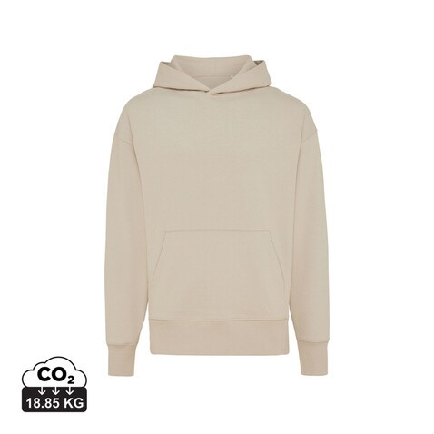 IQONIQ Yoho Relax-Hoodie aus recycelter Baumwolle desert bedrucken, Art.-Nr. T9402.006.XL