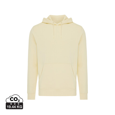 IQONIQ Rila Lightweight Hoodie aus recycelter Baumwolle cream yellow bedrucken, Art.-Nr. T9404.036.XL IQONIQ Rila Lightweight Hoodie aus recycelter Baumwolle cream yellow bedrucken, Art.-Nr. T9404.036.XL