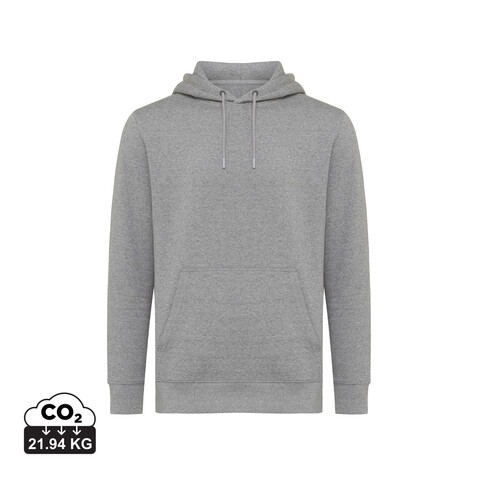 IQONIQ Rila Lightweight Hoodie aus recycelter Baumwolle light heather anthracite bedrucken, Art.-Nr. T9404.034.XL IQONIQ Rila Lightweight Hoodie aus recycelter Baumwolle light heather anthracite bedrucken, Art.-Nr. T9404.034.XL
