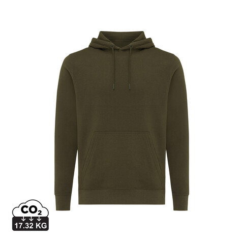 IQONIQ Rila Lightweight Hoodie aus recycelter Baumwolle khaki bedrucken, Art.-Nr. T9404.020.XXXL IQONIQ Rila Lightweight Hoodie aus recycelter Baumwolle khaki bedrucken, Art.-Nr. T9404.020.XXXL