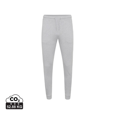 IQONIQ Cooper Jogger aus recycelter Baumwolle heather grey bedrucken, Art.-Nr. T9500.013.XXXL