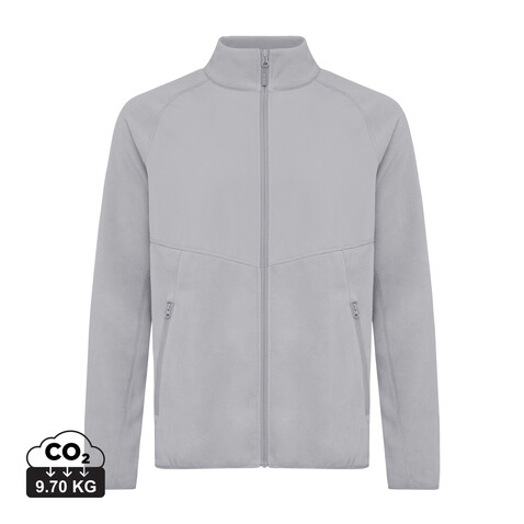IQONIQ Talung Mikrofleece Jacke aus recyceltem Polyester storm grey bedrucken, Art.-Nr. T9603.027.XL IQONIQ Talung Mikrofleece Jacke aus recyceltem Polyester storm grey bedrucken, Art.-Nr. T9603.027.XL