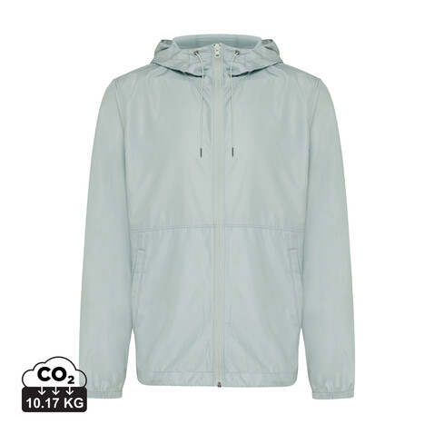 IQONIQ Logan Lightweight Jacke aus recyceltem Polyester Iceberg green bedrucken, Art.-Nr. T9701.023.M