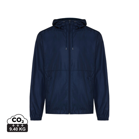 IQONIQ Logan Lightweight Jacke aus recyceltem Polyester navy blau bedrucken, Art.-Nr. T9701.002.XXXL