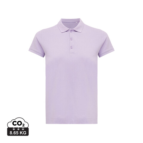 IQONIQ Yosemite Damen Piqué-Poloshirt aus rec. Baumwolle lavender bedrucken, Art.-Nr. T4200.011.XXS