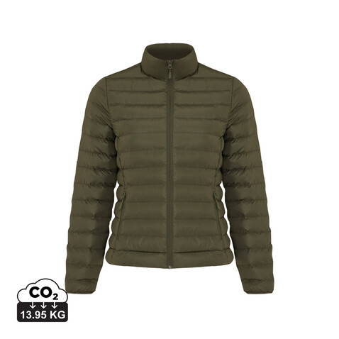 IQONIQ Maiko Damen Steppjacke aus recyceltem Polyester khaki bedrucken, Art.-Nr. T4703.020.S IQONIQ Maiko Damen Steppjacke aus recyceltem Polyester khaki bedrucken, Art.-Nr. T4703.020.S