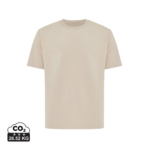 IQONIQ Nikko Heavyweight T-Shirt aus recycelter Baumwolle desert bedrucken, Art.-Nr. T9106.006.M