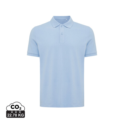 IQONIQ Yosemite Piqué-Poloshirt aus recycelter Baumwolle sky blue bedrucken, Art.-Nr. T9200.022.S IQONIQ Yosemite Piqué-Poloshirt aus recycelter Baumwolle sky blue bedrucken, Art.-Nr. T9200.022.S