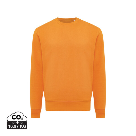 IQONIQ Etosha Lightweight Sweater aus recycelter Baumwolle orange bedrucken, Art.-Nr. T9303.044.XS IQONIQ Etosha Lightweight Sweater aus recycelter Baumwolle orange bedrucken, Art.-Nr. T9303.044.XS
