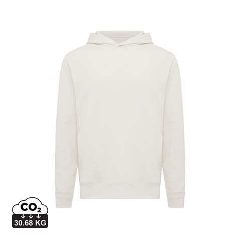 IQONIQ Yengo Hoodie mit Seitentaschen aus rec. Baumwolle ivory white bedrucken, Art.-Nr. T9405.040.S IQONIQ Yengo Hoodie mit Seitentaschen aus rec. Baumwolle ivory white bedrucken, Art.-Nr. T9405.040.S