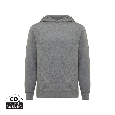 IQONIQ Yengo Hoodie mit Seitentaschen aus rec. Baumwolle light heather anthracite bedrucken, Art.-Nr. T9405.034.S IQONIQ Yengo Hoodie mit Seitentaschen aus rec. Baumwolle light heather anthracite bedrucken, Art.-Nr. T9405.034.S