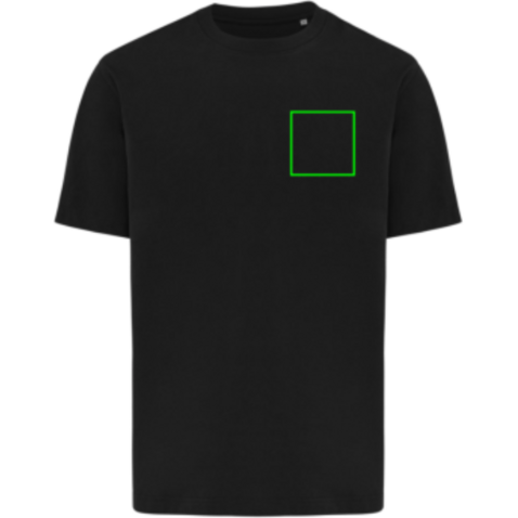 IQONIQ Nikko Heavyweight T-Shirt aus recycelter Baumwolle schwarz bedrucken, Art.-Nr. T9106.001.XXXL IQONIQ Nikko Heavyweight T-Shirt aus recycelter Baumwolle schwarz bedrucken, Art.-Nr. T9106.001.XXXL