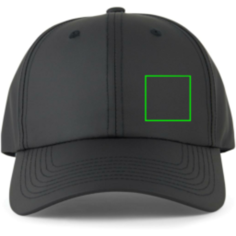 VINGA Baltimore AWARE™ Kappe aus recyceltem PET schwarz bedrucken, Art.-Nr. V453101 VINGA Baltimore AWARE™ Kappe aus recyceltem PET schwarz bedrucken, Art.-Nr. V453101