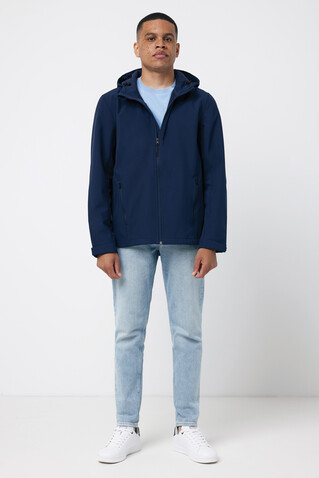 IQONIQ Makalu Herren Softshelljacke aus recyceltem Polyester navy blau bedrucken, Art.-Nr. T1700.002.S IQONIQ Makalu Herren Softshelljacke aus recyceltem Polyester navy blau bedrucken, Art.-Nr. T1700.002.S