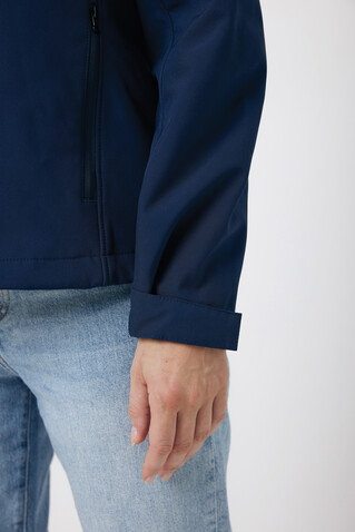 IQONIQ Makalu Herren Softshelljacke aus recyceltem Polyester navy blau bedrucken, Art.-Nr. T1700.002.S IQONIQ Makalu Herren Softshelljacke aus recyceltem Polyester navy blau bedrucken, Art.-Nr. T1700.002.S
