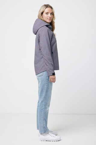 IQONIQ Makalu Damen Softshelljacke aus recyceltem Polyester vulcano heather grey bedrucken, Art.-Nr. T4700.028.XL IQONIQ Makalu Damen Softshelljacke aus recyceltem Polyester vulcano heather grey bedrucken, Art.-Nr. T4700.028.XL