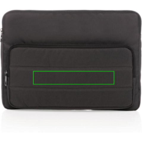 Impact AWARE™ RPET 15,6" Laptop-Sleeve schwarz bedrucken, Art.-Nr. P788.031