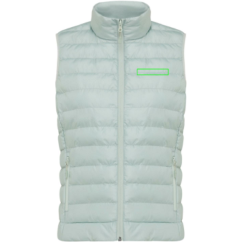 IQONIQ Meru Damen Bodywarmer aus recyceltem Polyester Iceberg green bedrucken, Art.-Nr. T4702.023.XXXL IQONIQ Meru Damen Bodywarmer aus recyceltem Polyester Iceberg green bedrucken, Art.-Nr. T4702.023.XXXL