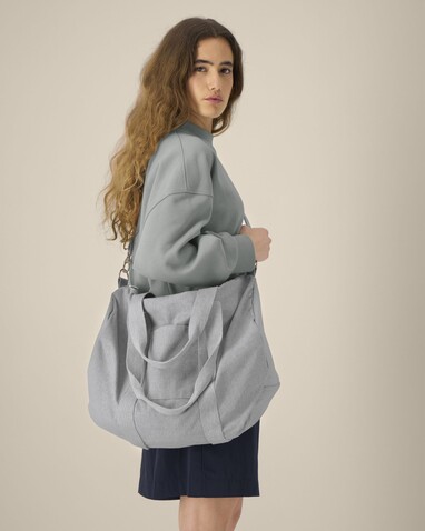Duffle Bag - Die Canvas-Reisetasche - Heather Grey - OS bedrucken, Art.-Nr. STAU892C250OS Duffle Bag - Die Canvas-Reisetasche - Heather Grey - OS bedrucken, Art.-Nr. STAU892C250OS