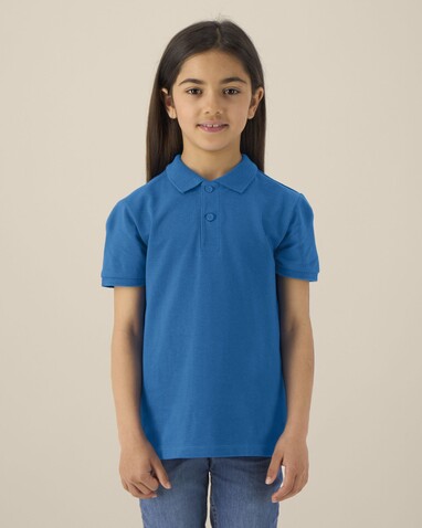 Mini Sprinter - Das Iconic Kinder-Polo - Royal Blue - 7-8/122-128cm bedrucken, Art.-Nr. STPK908C23007