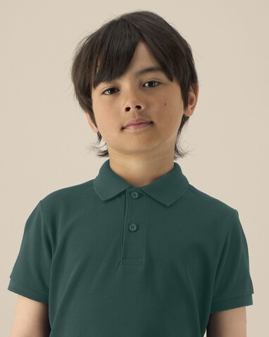Mini Sprinter - Das Iconic Kinder-Polo - Glazed Green - 12-13/152-158cm bedrucken, Art.-Nr. STPK908C03612
