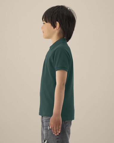 Mini Sprinter - Das Iconic Kinder-Polo - Glazed Green - 7-8/122-128cm bedrucken, Art.-Nr. STPK908C03607