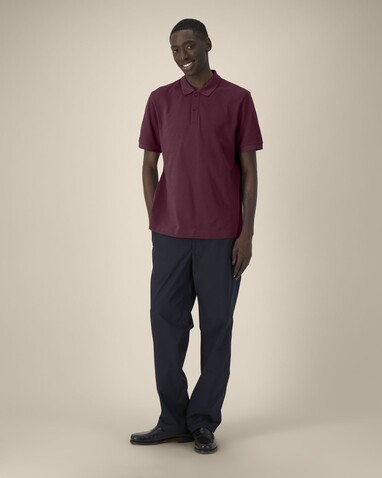Prepster 2.0 - Das Unisex-Polo - Deep Plum - XL bedrucken, Art.-Nr. STPU222C1511X