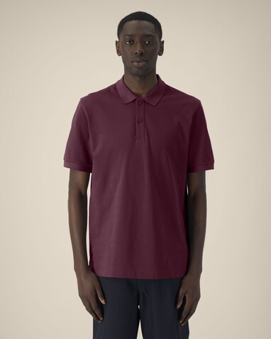 Prepster 2.0 - Das Unisex-Polo - Deep Plum - XL bedrucken, Art.-Nr. STPU222C1511X