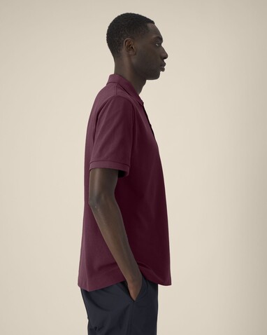 Prepster 2.0 - Das Unisex-Polo - Deep Plum - XL bedrucken, Art.-Nr. STPU222C1511X