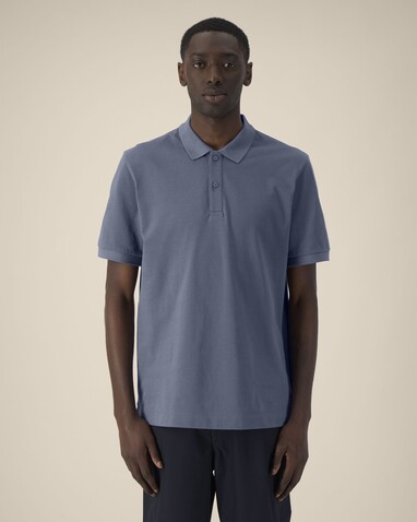 Prepster 2.0 - Das Unisex-Polo - Blue Grey - XXL bedrucken, Art.-Nr. STPU222C1562X Prepster 2.0 - Das Unisex-Polo - Blue Grey - XXL bedrucken, Art.-Nr. STPU222C1562X