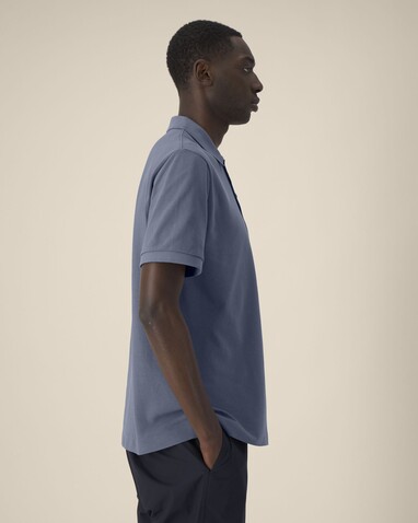 Prepster 2.0 - Das Unisex-Polo - Blue Grey - 3XL bedrucken, Art.-Nr. STPU222C1563X
