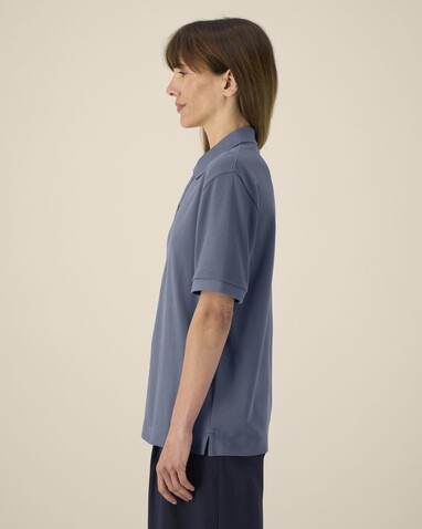Prepster 2.0 - Das Unisex-Polo - Blue Grey - S bedrucken, Art.-Nr. STPU222C1561S