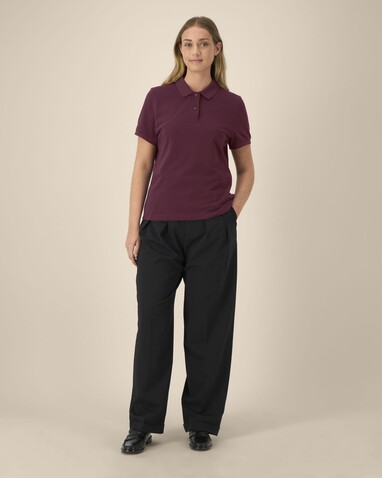 Stella Coaster - Das Damen-Polo - Deep Plum - M bedrucken, Art.-Nr. STPW977C1511M Stella Coaster - Das Damen-Polo - Deep Plum - M bedrucken, Art.-Nr. STPW977C1511M