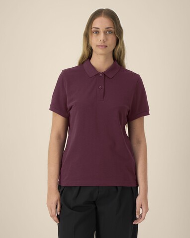 Stella Coaster - Das Damen-Polo - Deep Plum - M bedrucken, Art.-Nr. STPW977C1511M Stella Coaster - Das Damen-Polo - Deep Plum - M bedrucken, Art.-Nr. STPW977C1511M