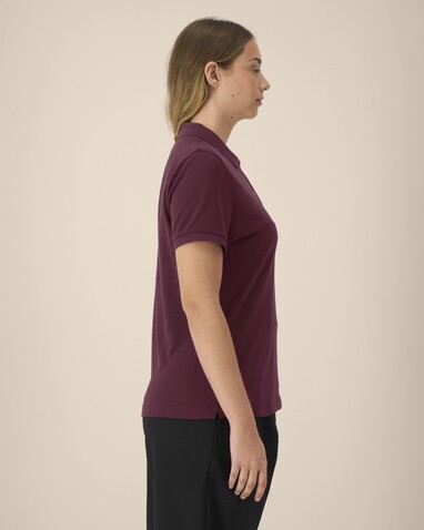Stella Coaster - Das Damen-Polo - Deep Plum - XL bedrucken, Art.-Nr. STPW977C1511X Stella Coaster - Das Damen-Polo - Deep Plum - XL bedrucken, Art.-Nr. STPW977C1511X