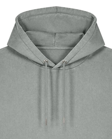 Archer Vintage - Der Garment-Dyed Unisex-Hoodie aus French Terry - G. Dyed Misty Grey - XXS bedrucken, Art.-Nr. STSU040C1572S