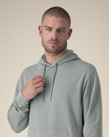 Archer Vintage - Der Garment-Dyed Unisex-Hoodie aus French Terry - G. Dyed Misty Grey - XXL bedrucken, Art.-Nr. STSU040C1572X Archer Vintage - Der Garment-Dyed Unisex-Hoodie aus French Terry - G. Dyed Misty Grey - XXL bedrucken, Art.-Nr. STSU040C1572X