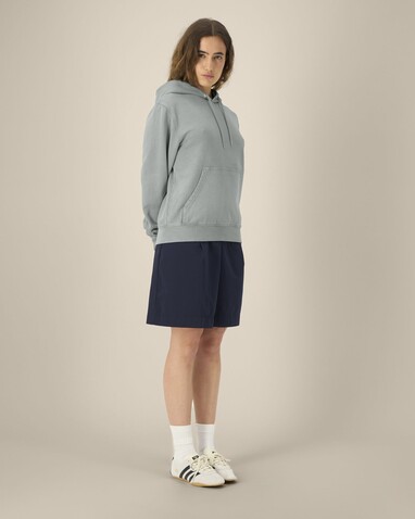Archer Vintage - Der Garment-Dyed Unisex-Hoodie aus French Terry - G. Dyed Misty Grey - XL bedrucken, Art.-Nr. STSU040C1571X